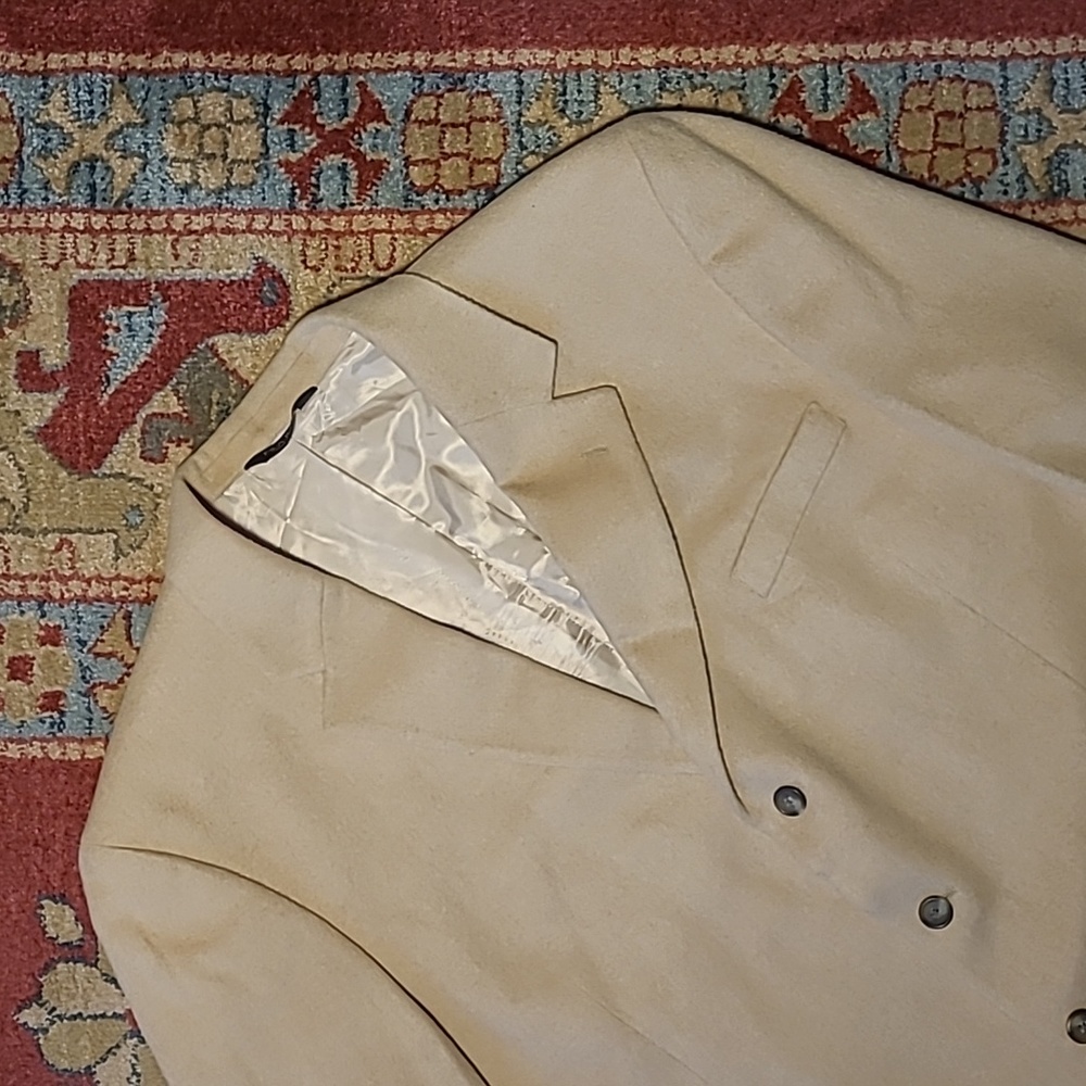 100% CAMEL HAIR SPORT COAT BLAZER